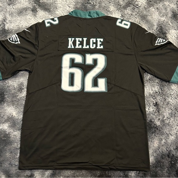 Philadelphia Eagles Jason Kelce Black Jersey Size XXL - Picture 2 of 4